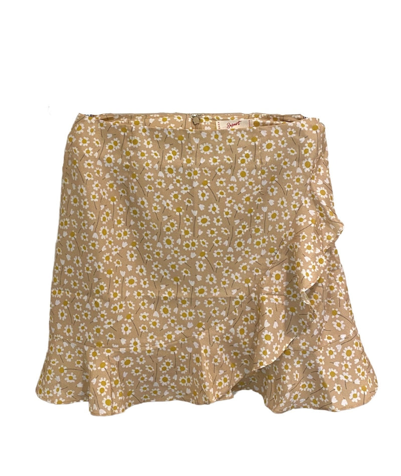 The Lindsey Ditsy Floral Ruffle Skirt