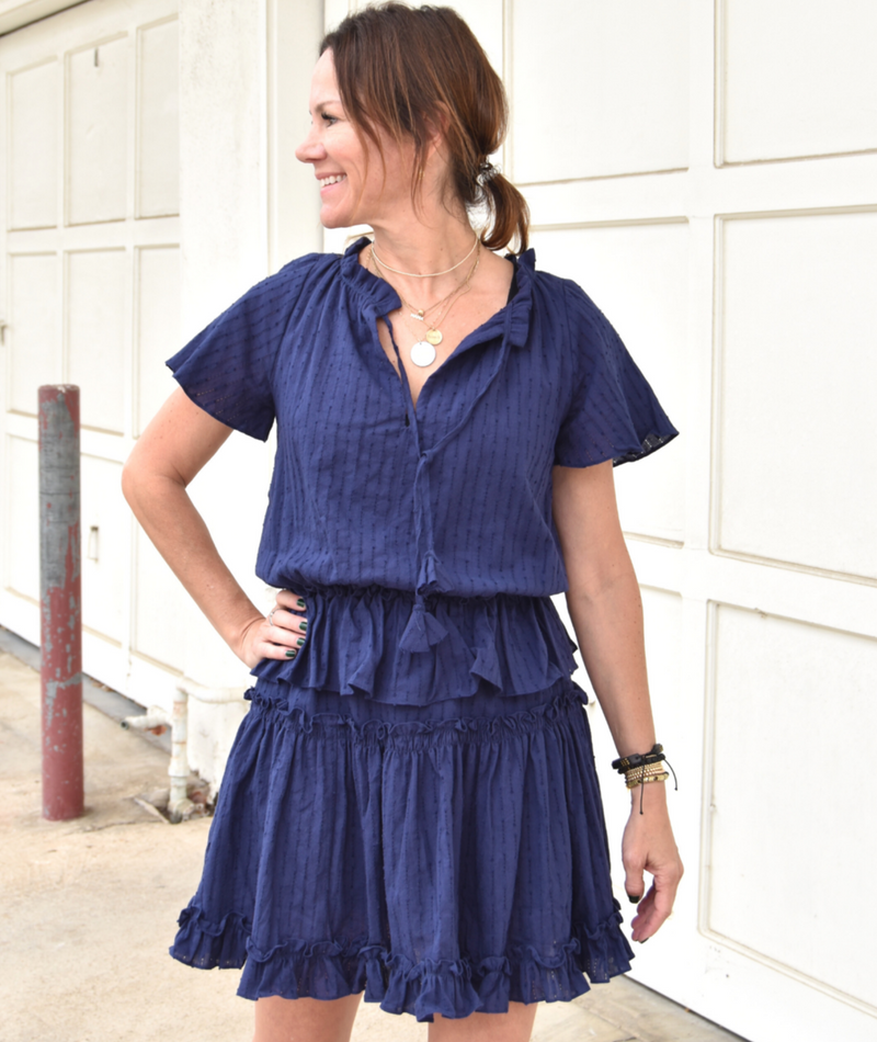 The Simone Elastic Waist Dress – 8apart The Simone Elastic Waist Dress – 8apart