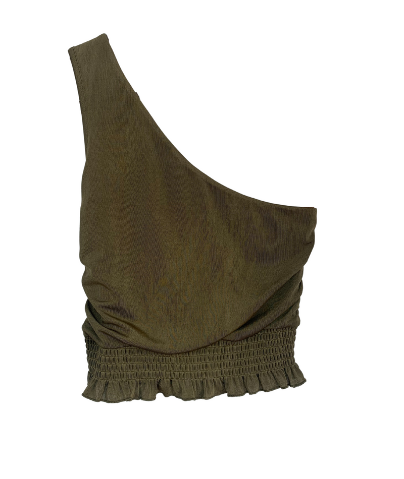 The Jane One Shoulder Tank