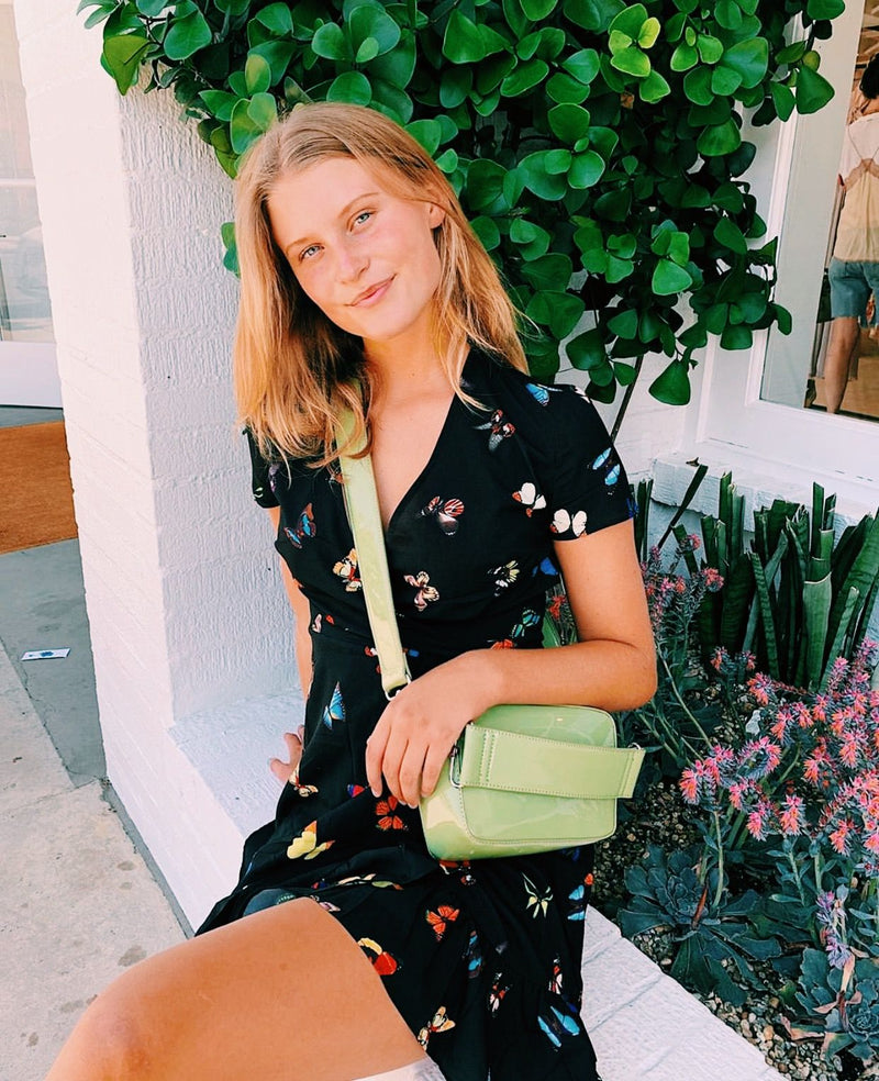 The Gaia Butterfly Wrap Dress